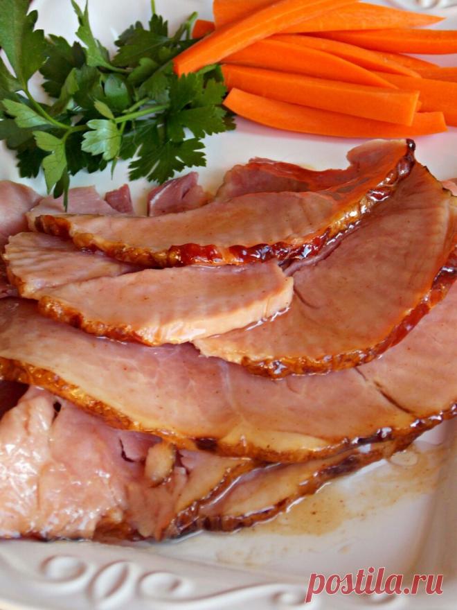 Свиной окорок, запеченный в глазури рецепт с фото пошагово