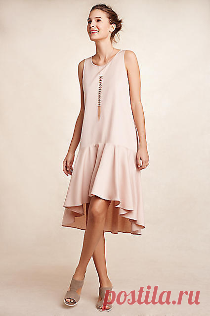 Merida High-Low Sleeveless Dress - anthropologie.com