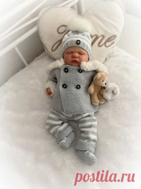 A Juniper Fur trimmed Jacket & Pant set Knitting | Etsy