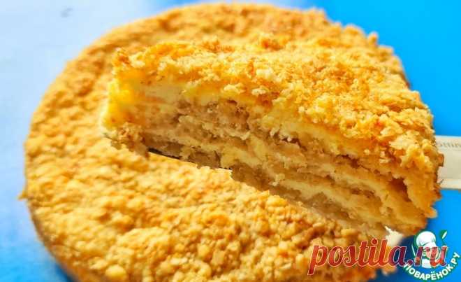 Сметанник с овсяными хлопьями Кулинарный рецепт
