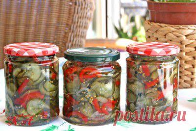 Американские пикули для бутербродов : Огурцы