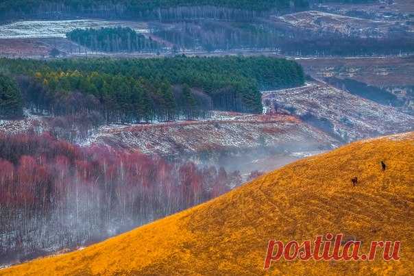 Разноцветное Ставрополье. Фото сделано в окрестностях Кисловодска. Автор – Федор Лашков: nat-geo.ru/photo/user/27510/