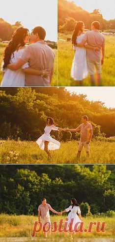 В лучах закатного солнца: Любовь и Сергей - WeddyWood