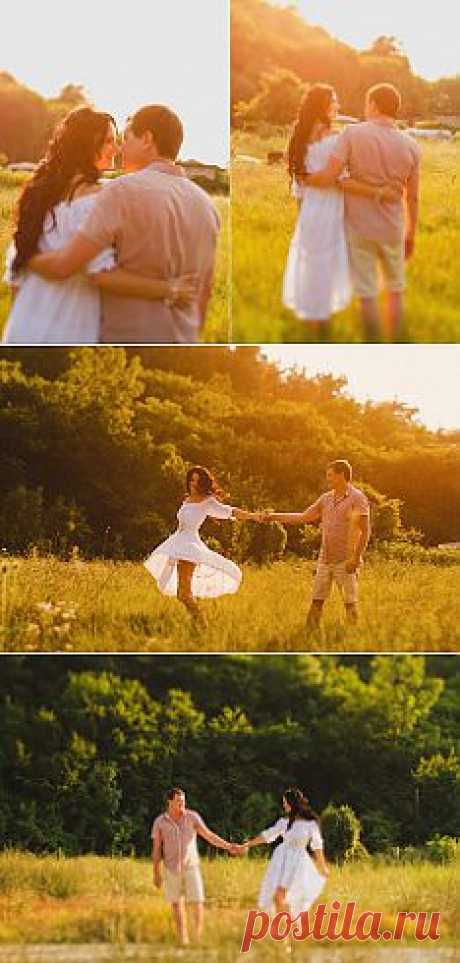 В лучах закатного солнца: Любовь и Сергей - WeddyWood