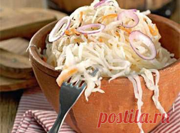 Квашеная капуста кубанская (мамина)