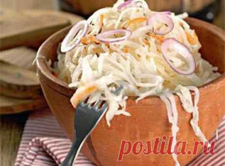Квашеная капуста кубанская (мамина)