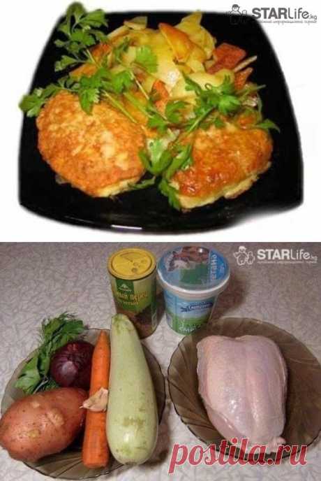 Куриные котлетки &quot;Пусть оценят детки!&quot; с овощами. »