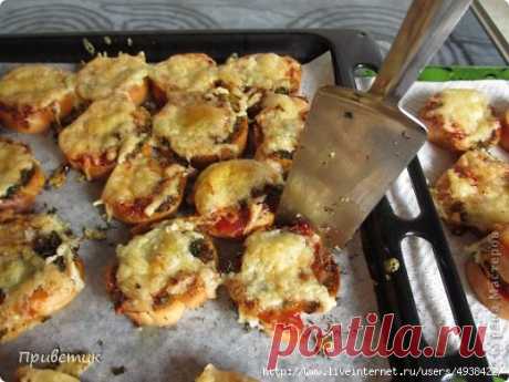 Белые бутерброды. Вкуснотища!