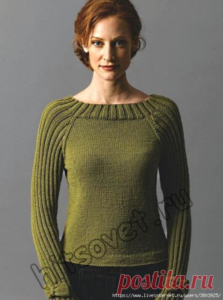 Джемпер молодежный - вне моды и элегантный