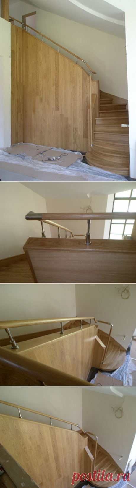 Лестница с обшивкой подлестничного пространства - Lestnitza.ru Изготовление лестниц

Деревянная забежная лестница обретает свою яркую индивидуальность за счет двух отличительных особенностей - красивой обшивки подлестничного пространства и небычных перил.