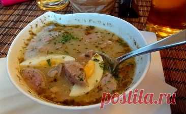 Главный суп белорусской кухни журек — густой, без картофеля | Хибины | Дзен