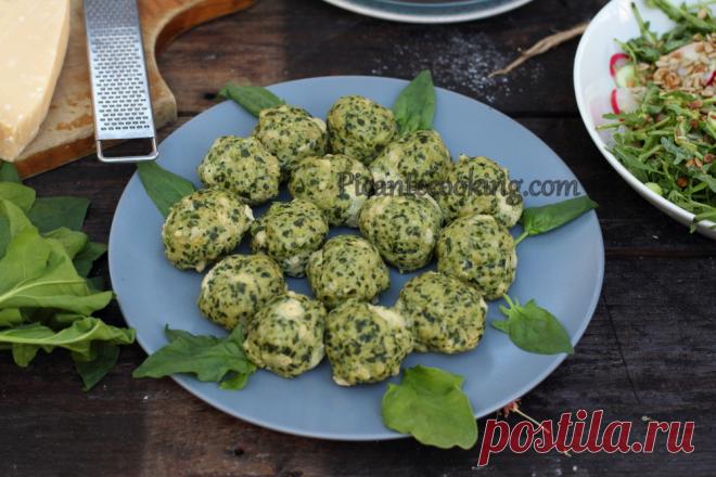 Курячі фрикадельки зі шпинатом на пару | Picantecooking