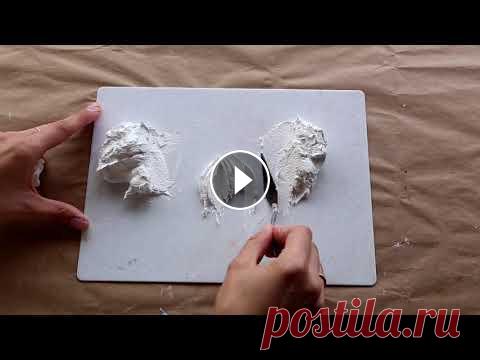 1ый Урок Основы объемной живописи. Отработка мазков....