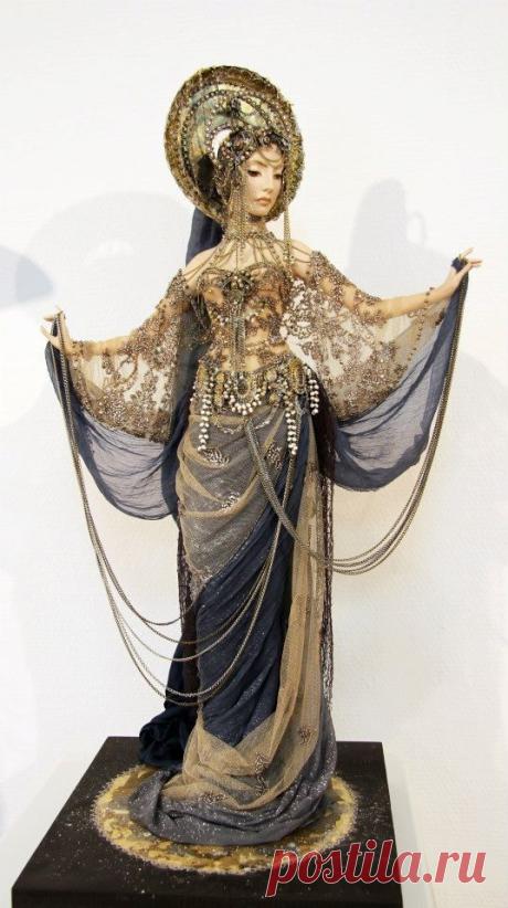 (49) Sasha Khudyakova "Moon", porcelain | Dolls
