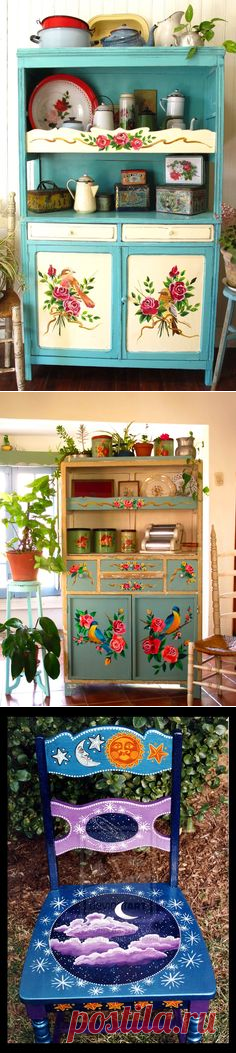 (37) Boho-chic cabinets + cupboards