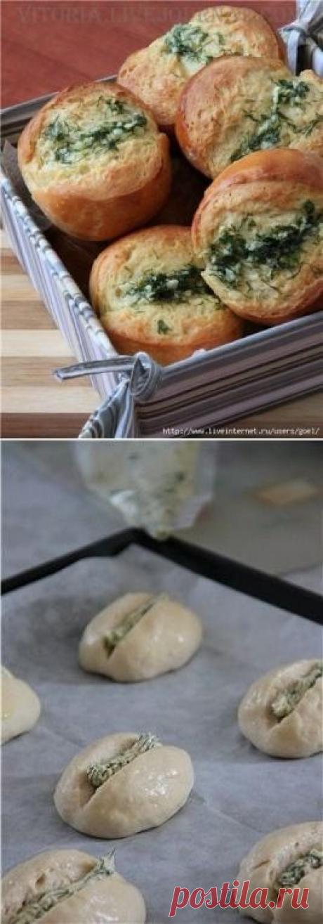 Чесночные булочки