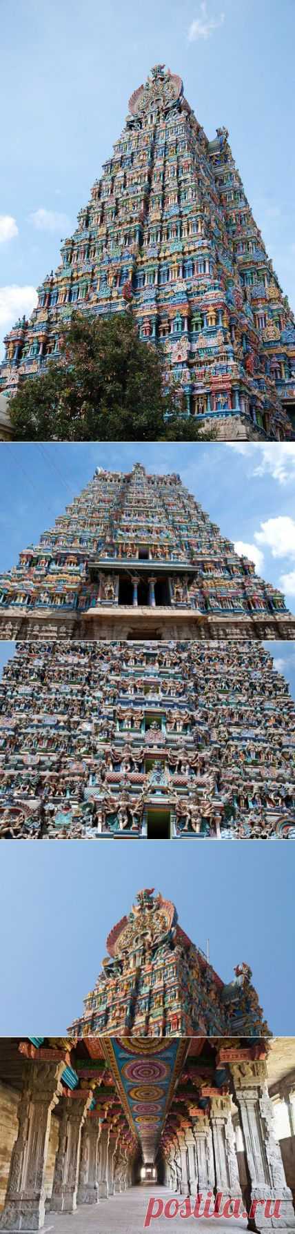 Храм Meenakshi Amman Temple | 5минутка