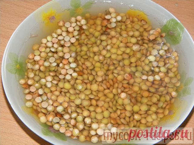 Суп из чечевицы в мультиварке