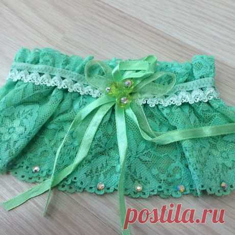 Кружевная подвязка, ручная работа (дизайнер Т.Ломакина)🌸🌸🌸🌸🌸цена 500 р.