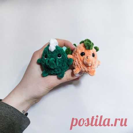 Дракоша крючком. Амигуруми схемы и описания. Автор: Всё вязаное | IRINELY.ART