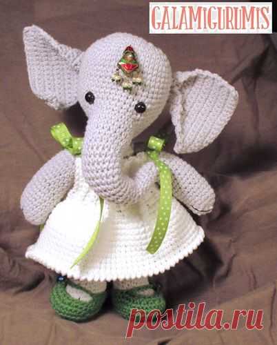 Galamigurumis La Infanta Elefanta: Patrón de Amigurumi - Galamigurumis