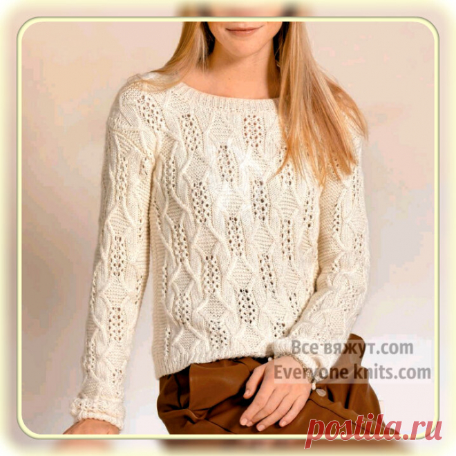 Новые модели спицами. Дизайн по-немецки - das ist fantastisch. | Все вяжут.сом/Everyone knits.com | Яндекс Дзен