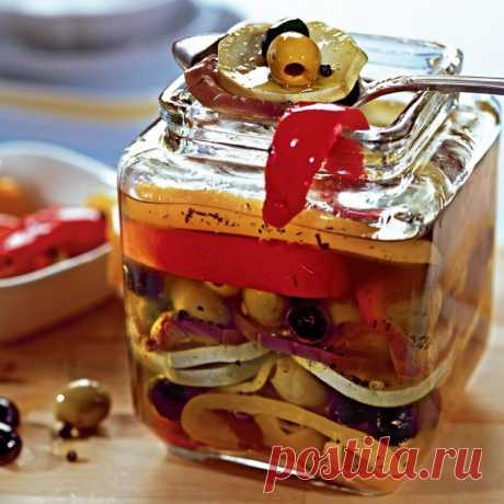 Маринованные овощи по-итальянски - Скатерть-Самобранка - медиаплатформа МирТесен