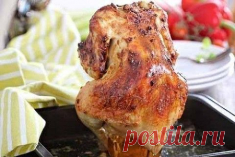 Курица на банке с пивом | Домашняя кулинария