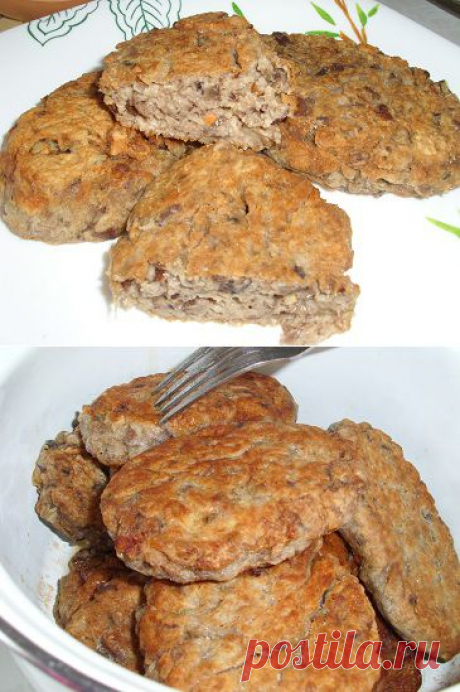 Грибные котлеты, простой рецепт вкусных котлет | Рецепты моей мамы