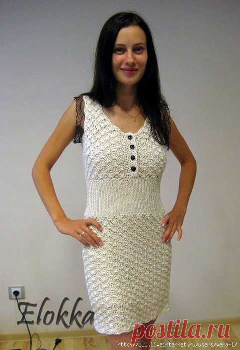 Платья крючком 318.