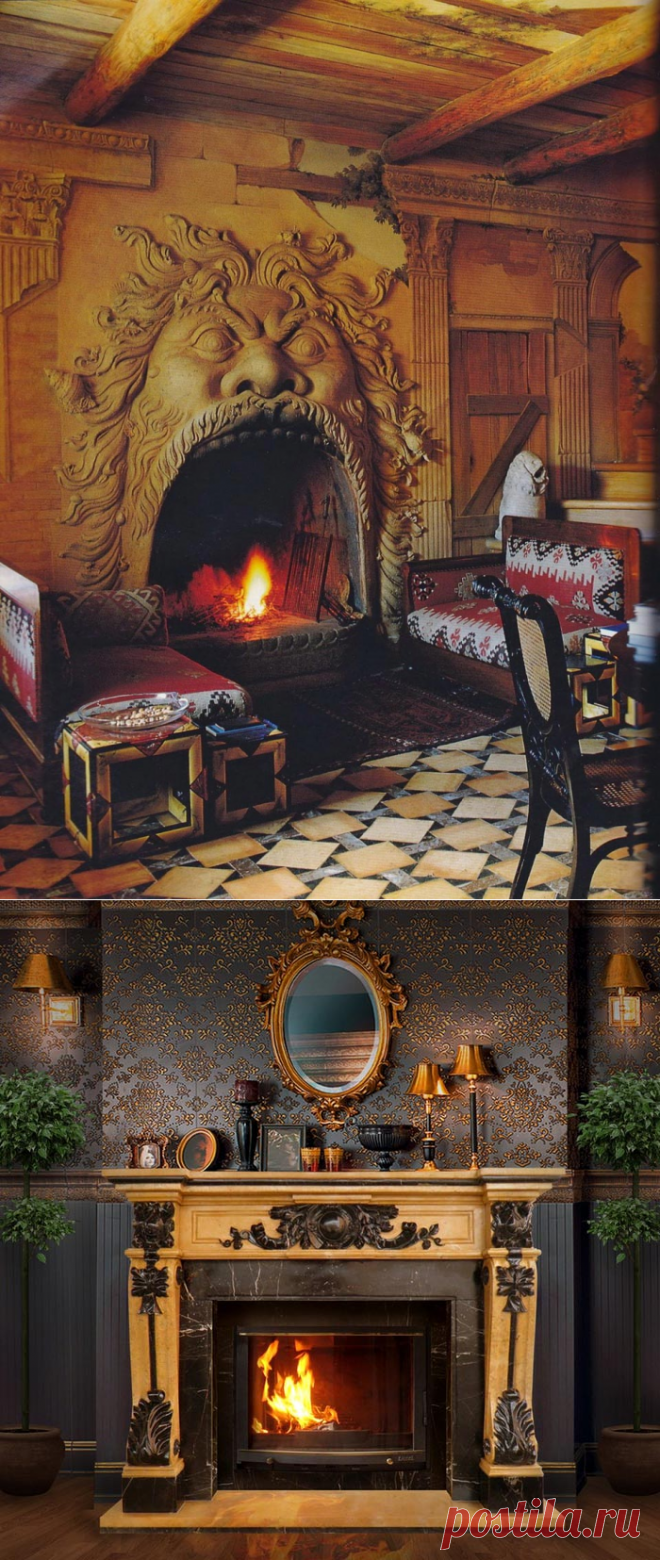 Камины в современном интерьере