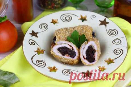 Рулетики из свинины с черносливом: рецепт пошаговый с фото | Меню недели