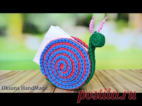 Салфетница из трикотажной пряжи 