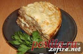 Блинник (блинчатый пирог) - домашние рецепты с фото