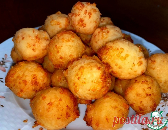 Сырные шарики – кулинарный рецепт