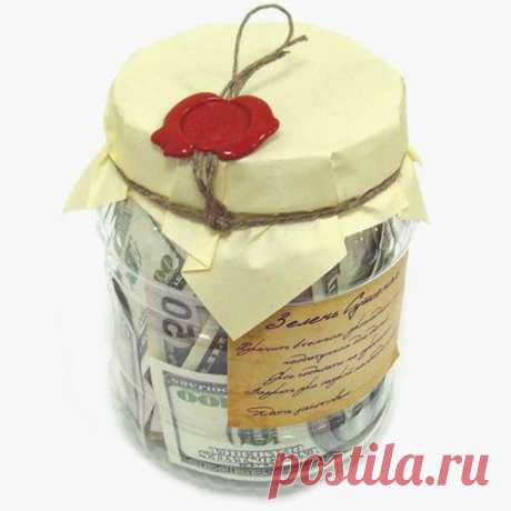 Как оформить денежный подарок