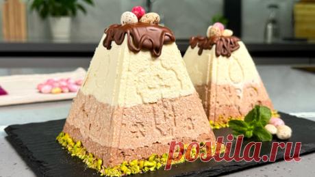 Творожная Пасха "Три шоколада" , рецепт простой и марля не нужна. Очень вкусно и просто | Цветкова Наталья | Дзен