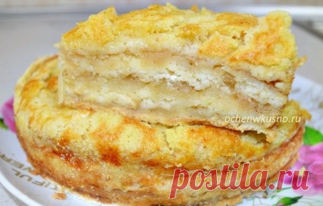 Насыпной яблочный пирог - Простые рецепты Овкусе.ру