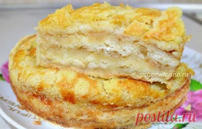 Насыпной яблочный пирог - Простые рецепты Овкусе.ру
