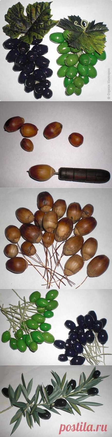 Виноградные желуди.