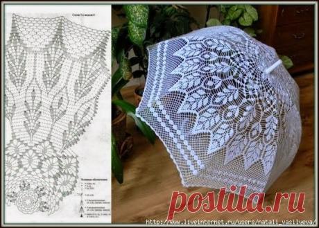 Парасоль - или как связать крючком зонт