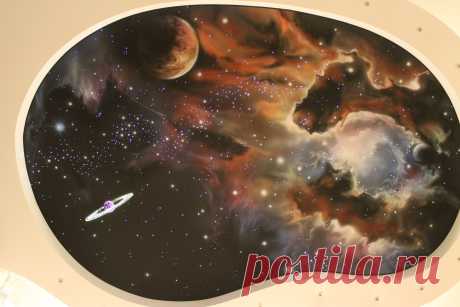 Световое оформление &quot;Звёздное небо&quot;.
Уникальные варианты мерцания, художественное формление (артпечать)