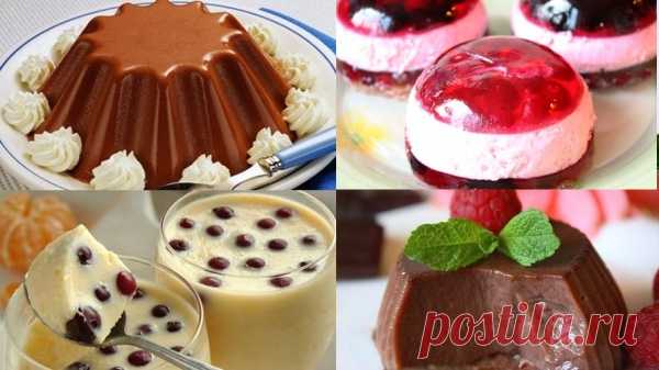 🍴 Все тонкости приготовления желе и пять рецептов этого холодного десерта. Берите на карандаш!