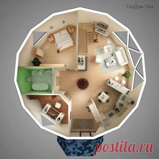 Современный купольный Эко Дом ☯ от компании DOME