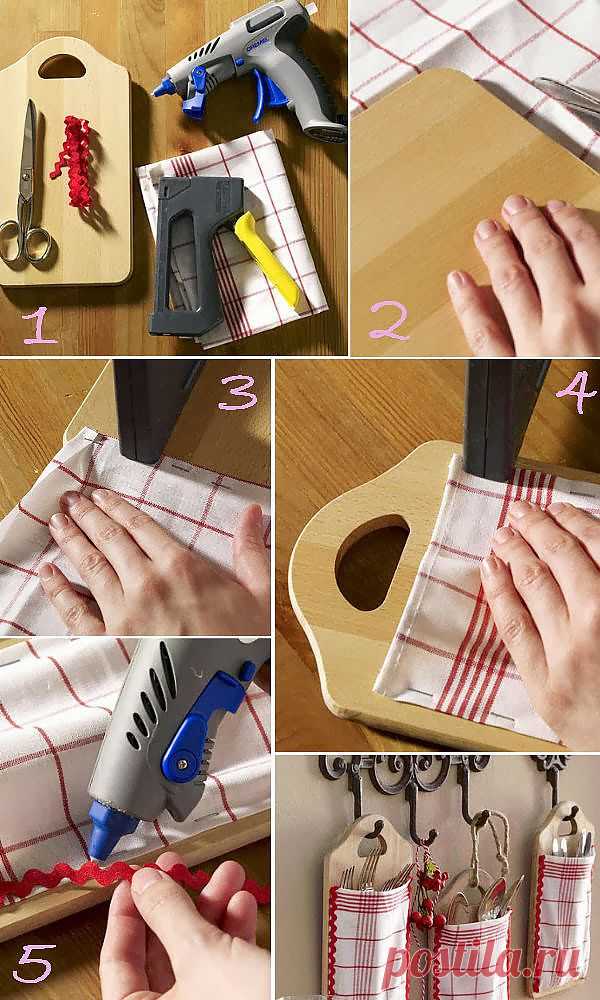 DIY Crafts and Projects: Diy : Wonderful Cutlery Holder
