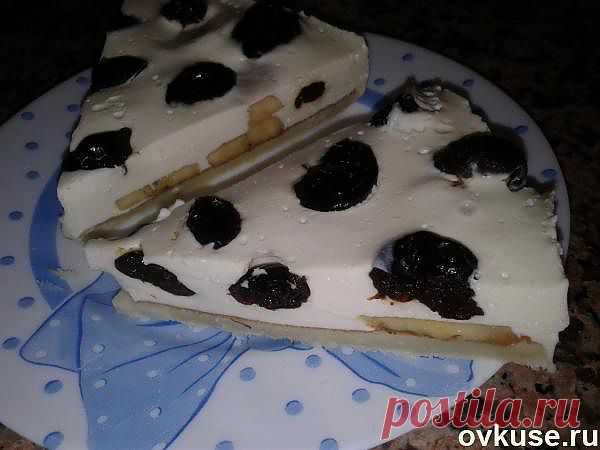 Десерт творожный с бананом и черносливом - Простые рецепты Овкусе.ру