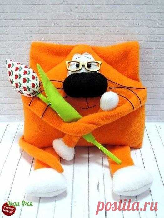 ЗАБАВНЫЕ КОТОПОДУШКИ