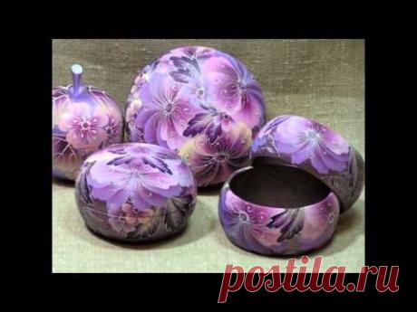 Роспись по дереву, стеклу, керамике. Художник Татьяна Кудрявцева.