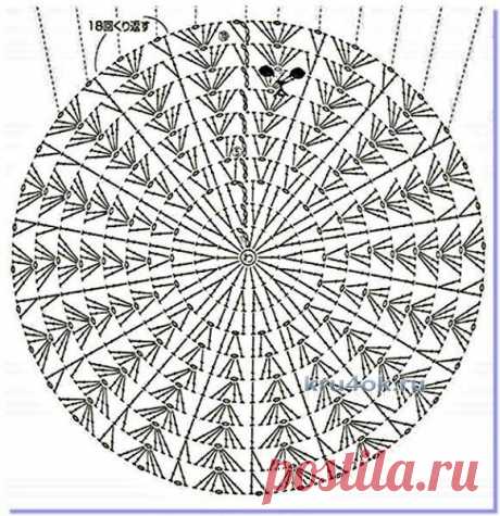 Шапочка и сумочка для девочки — работа Марины Стоякиной - вязание крючком на kru4ok.ru