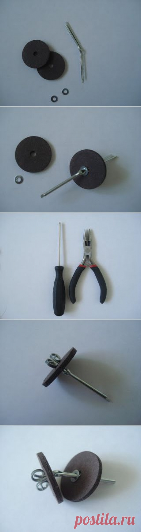HobbyStudio: Работа со шплинтами. Качающееся крепление.